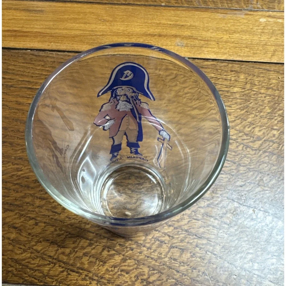 Vintage McDonald's Glass - ‎ Captain Crook (Evil Master of the Filet-o-Fish)